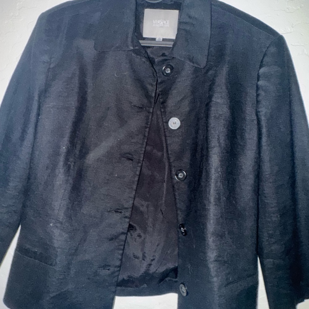 Versace Jeans Collection Black Blazer